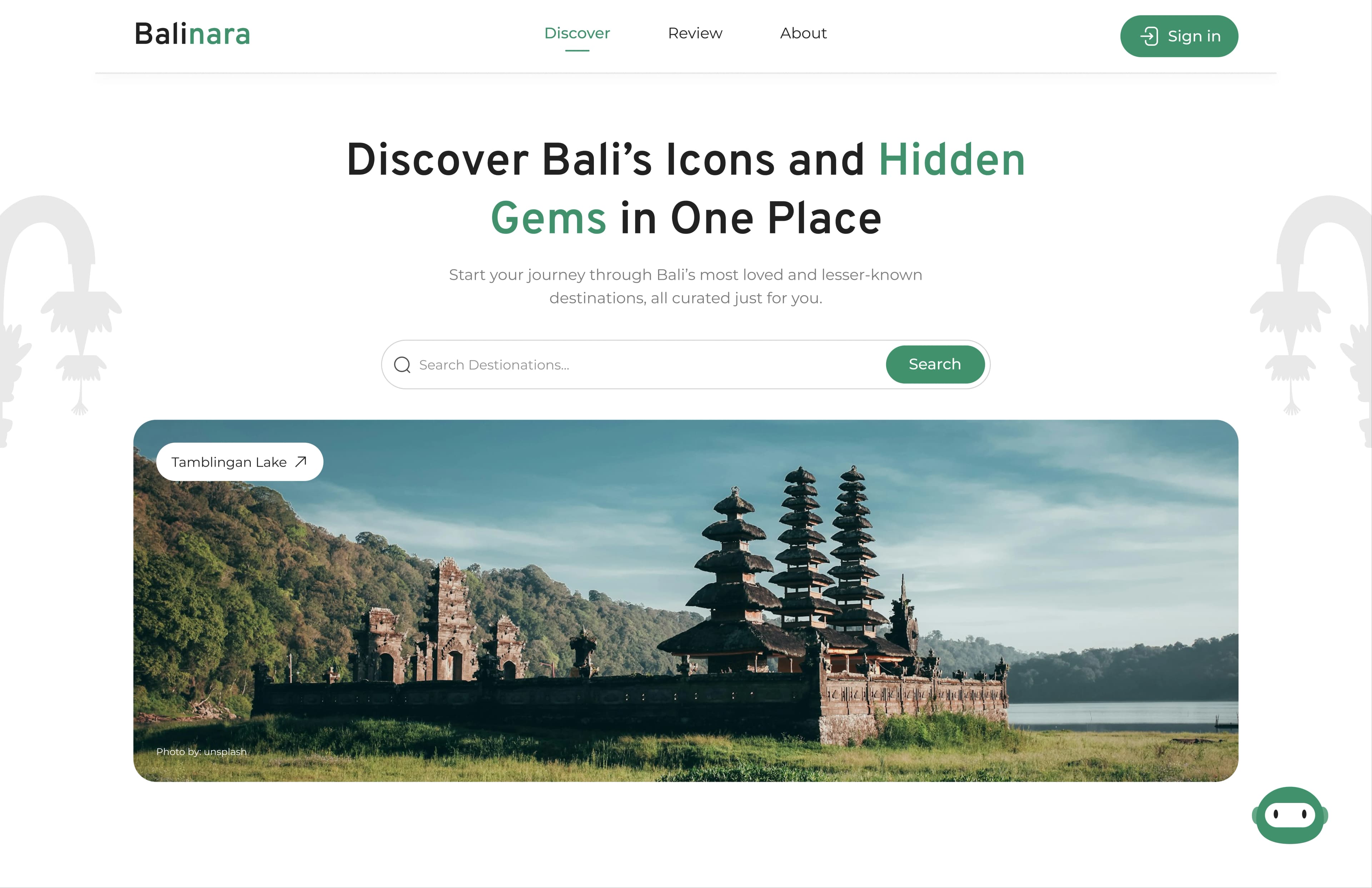 Balinara: Portal Pariwisata Terintegrasi AI